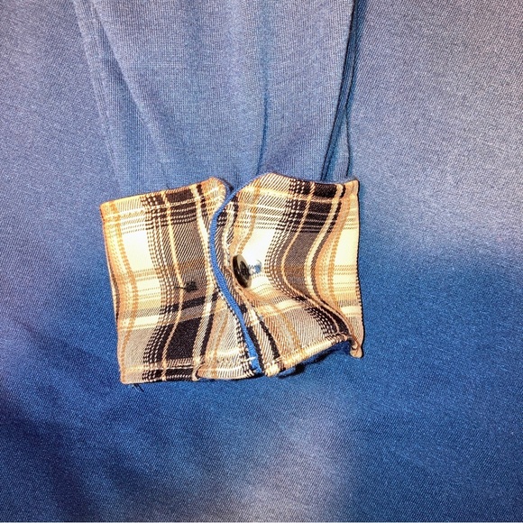 COOFANDY Mens Plaid Collar Casual Long Sleeve Button Collar Dress Shirt Small - Picture 2 of 9